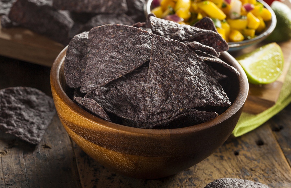 Blue Corn Tortilla Chips from 15 Packaged 'Health Foods' That Are